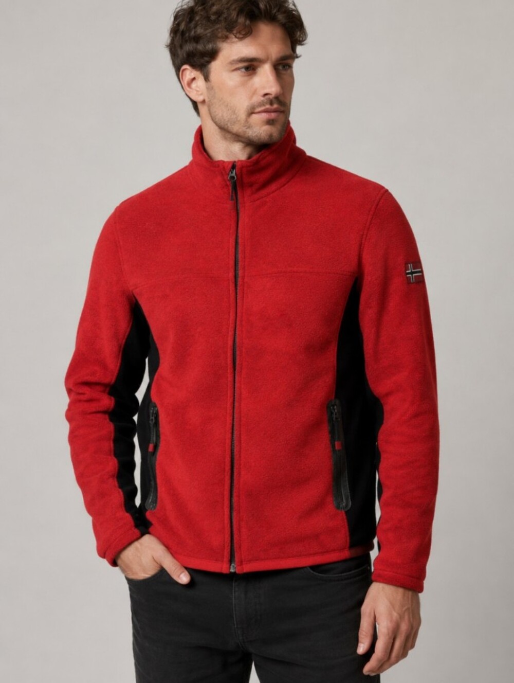 Dale Of Norway Full Zip Wool Sweater Jacket